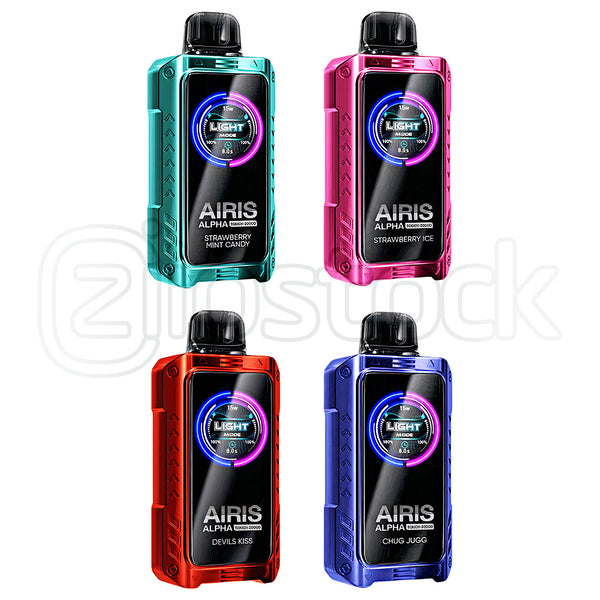 Airis Alpha Touch 20000 Puffs Vape | Flavored Disposables – Ziip Stock