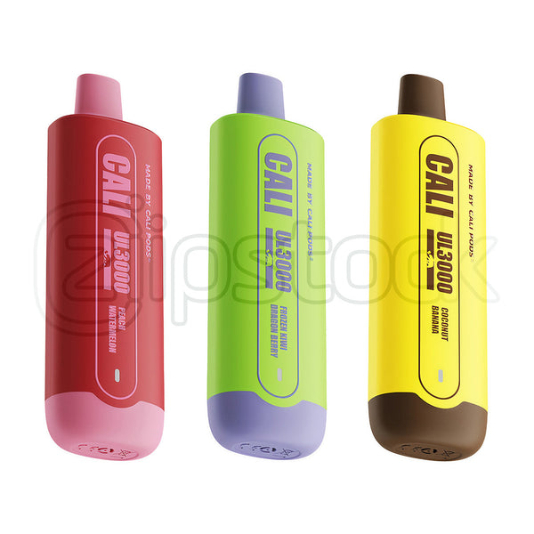Cali UL3000 Disposable Vape | All Flavors Online by CaliPods Zistock Cali UL3000 Disposable Vape | All Flavors Online by CaliPods Zistock