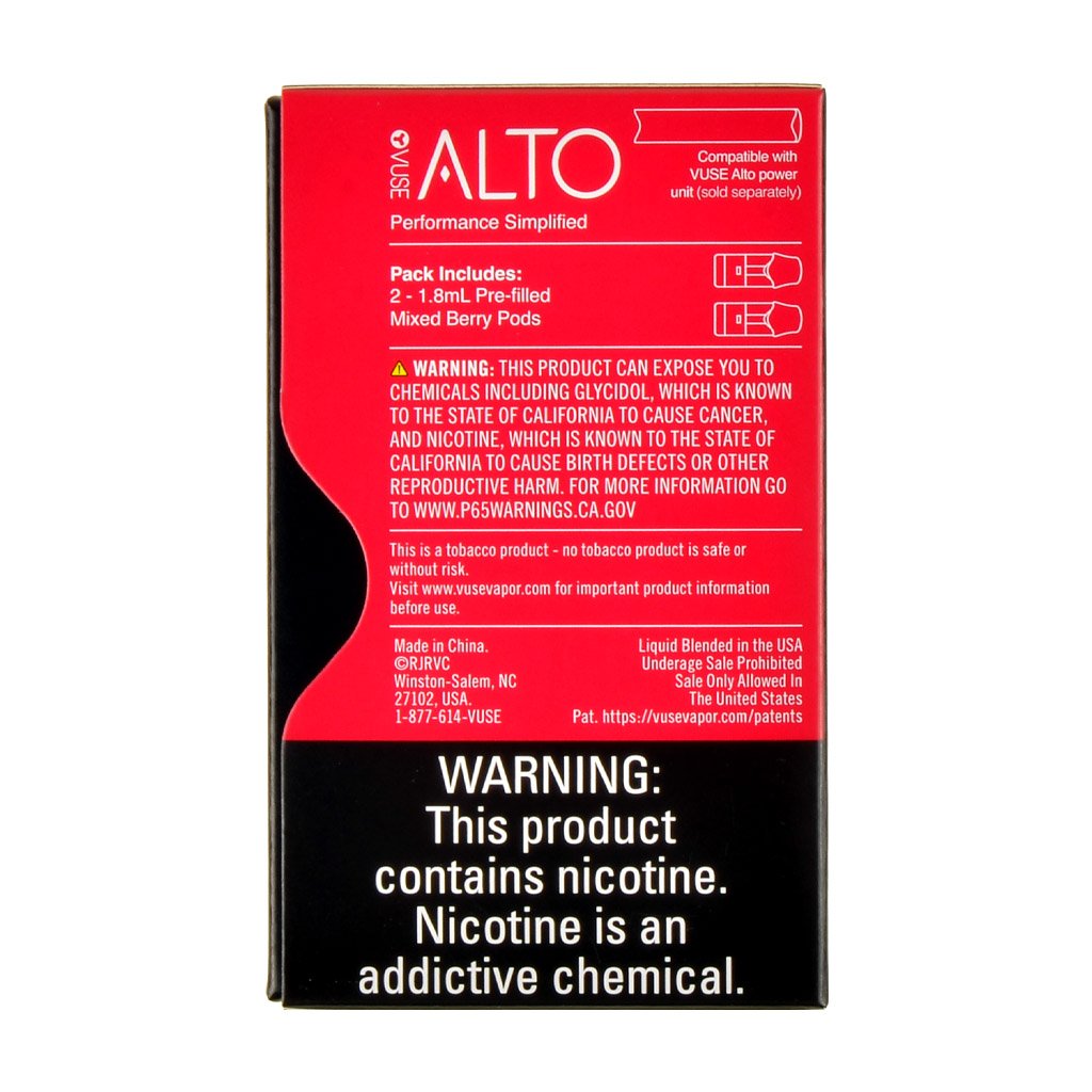 how much is elf bar vape VUSE Alto Pods Mixed Berry