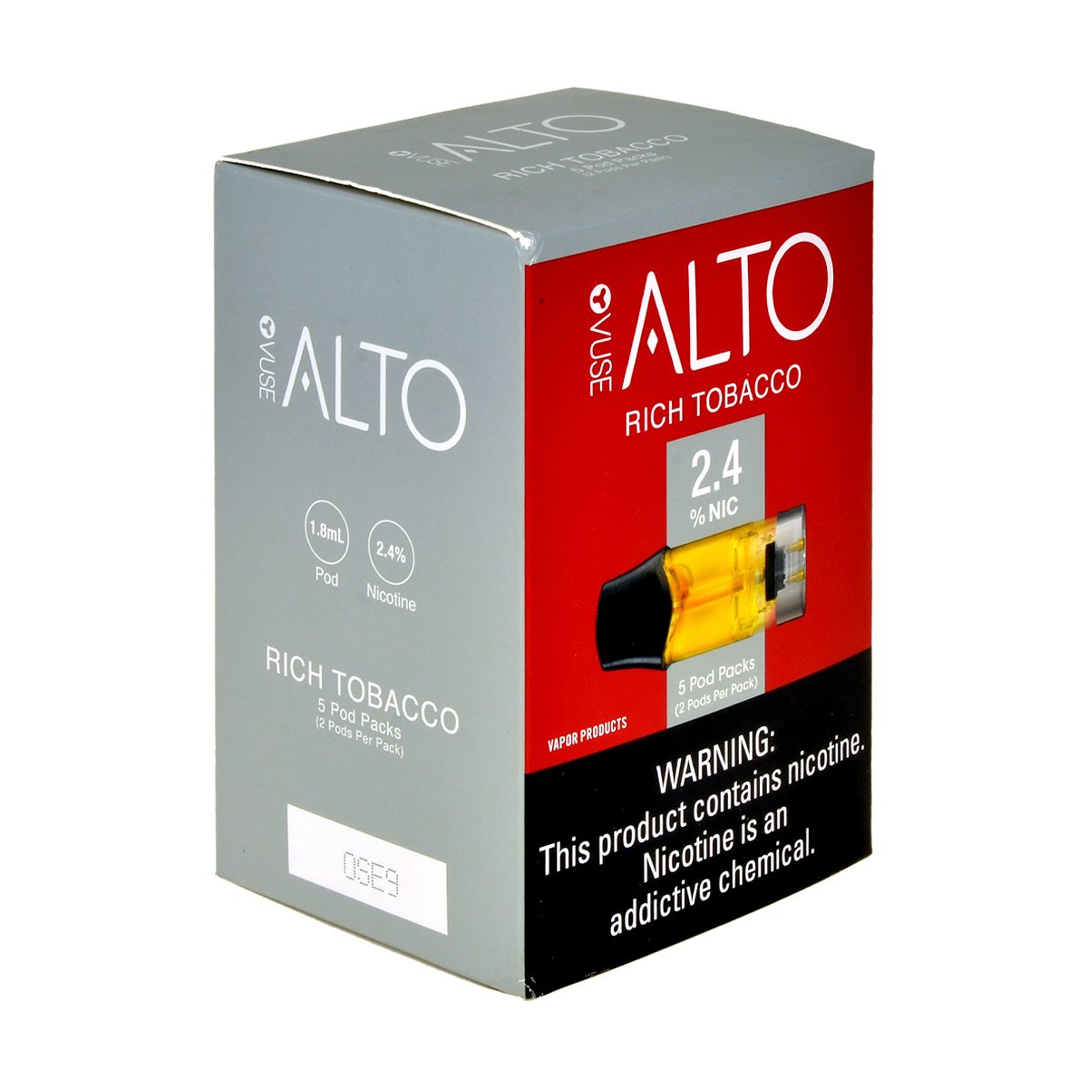VUSE Alto Pods Rich Tobacco – SALE $9.99 Online – Zistock