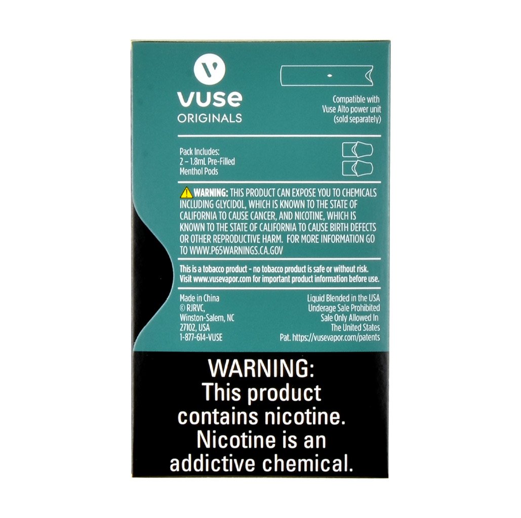 VUSE Alto Pods Menthol