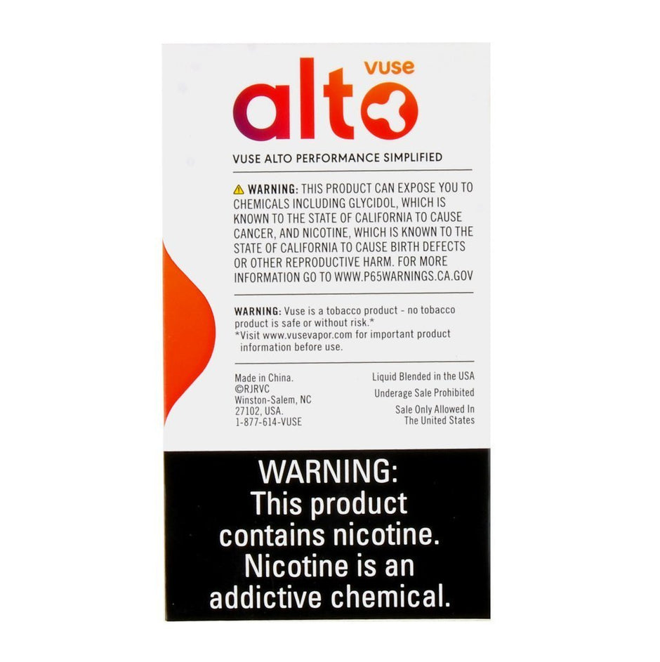 Vuse Alto Pods | Pre-filled Pods for $9.99  Zistock