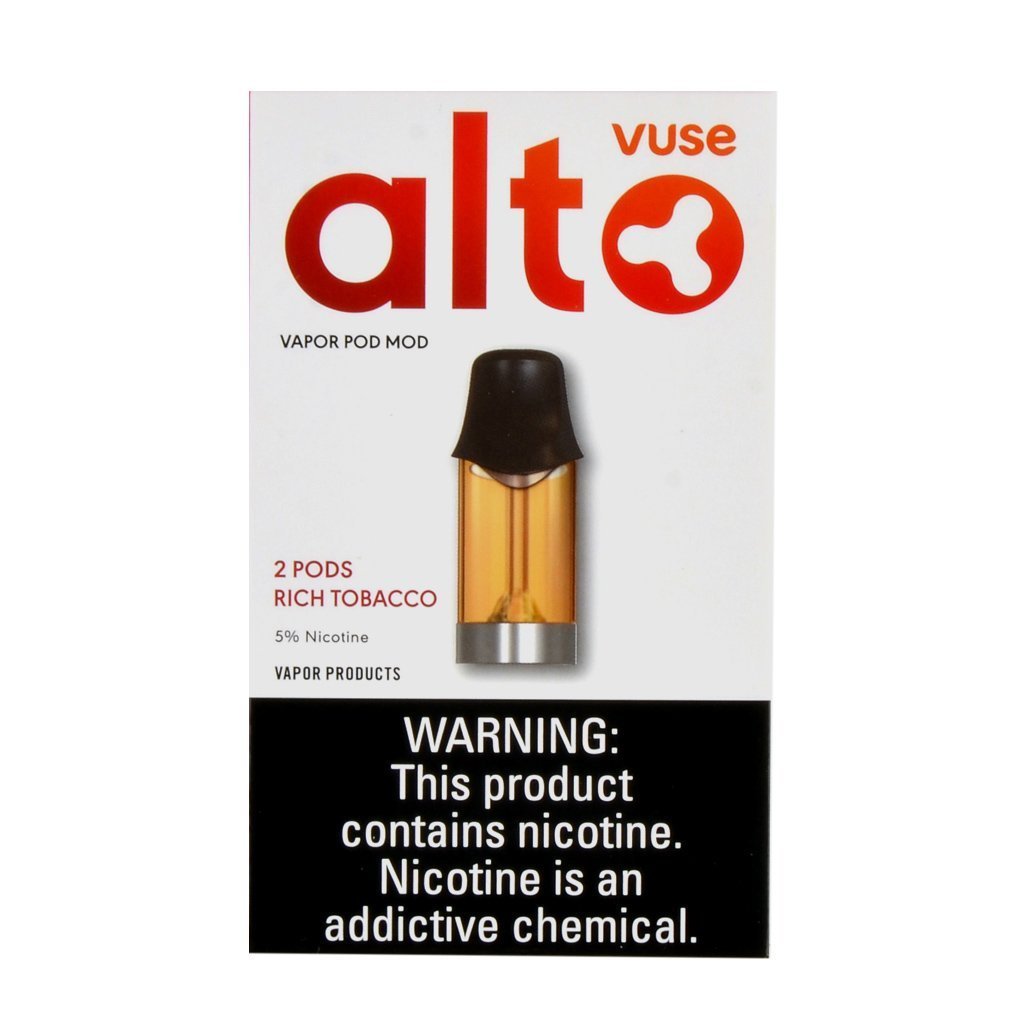 geekvape aegis solo 3 istruzioni VUSE Alto Pods Rich Tobacco – SALE $9.99 Online – Zistock