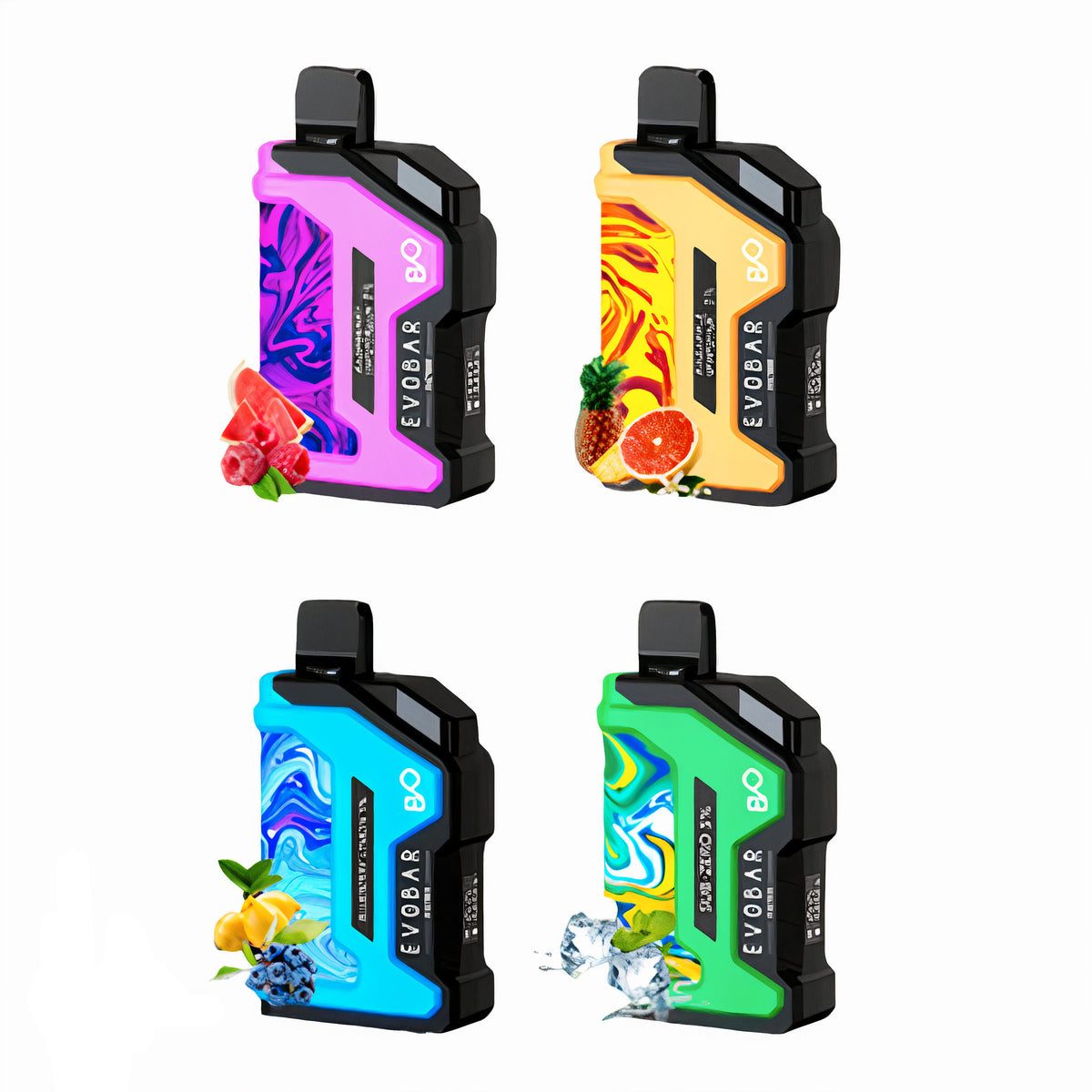 Evo Bar OG7000 Smart Rechargeable Vape | Flavors by EVO® – Ziip Stock