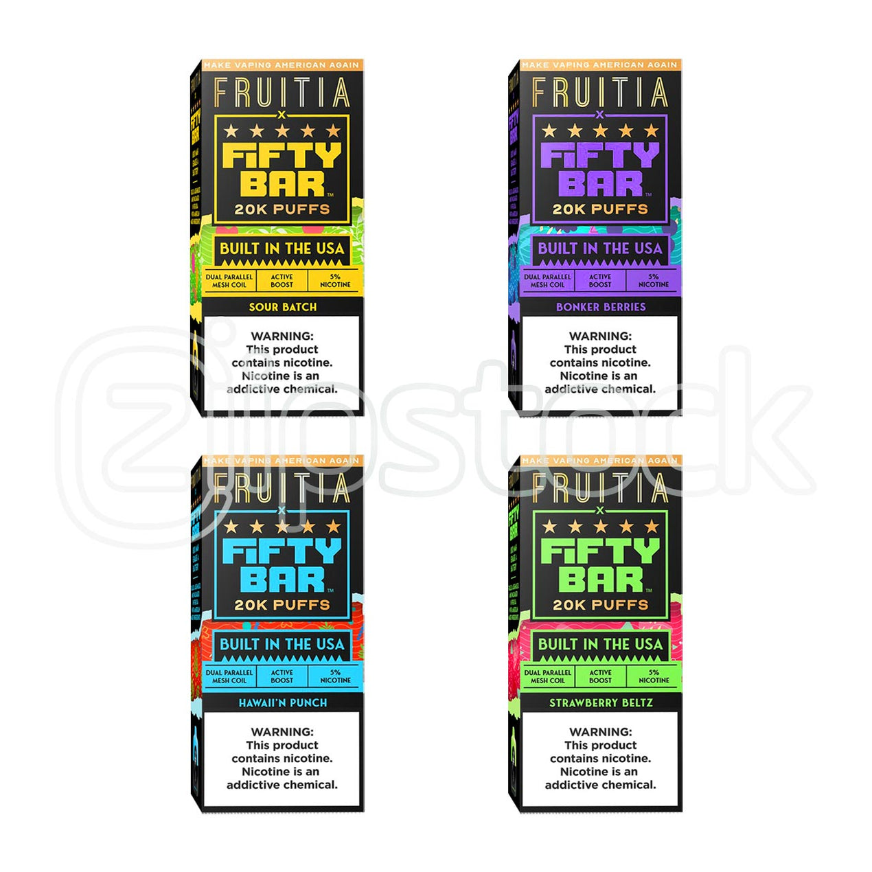 elf bar vape uk Fifty Bar Black Series Flavors