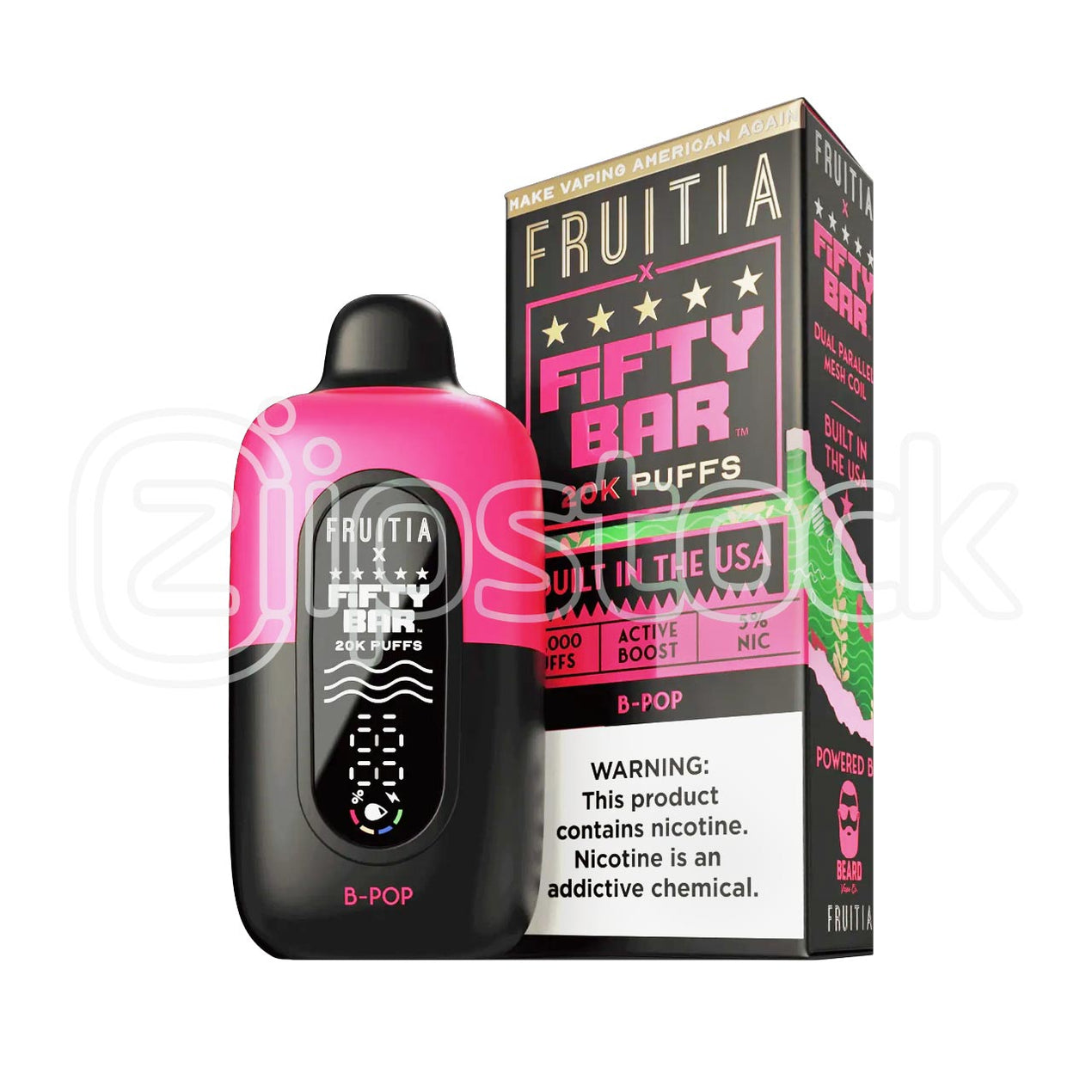 elf bar vape uk Fifty Bar 20K Gold Tobacco Disposable Vape main image 1