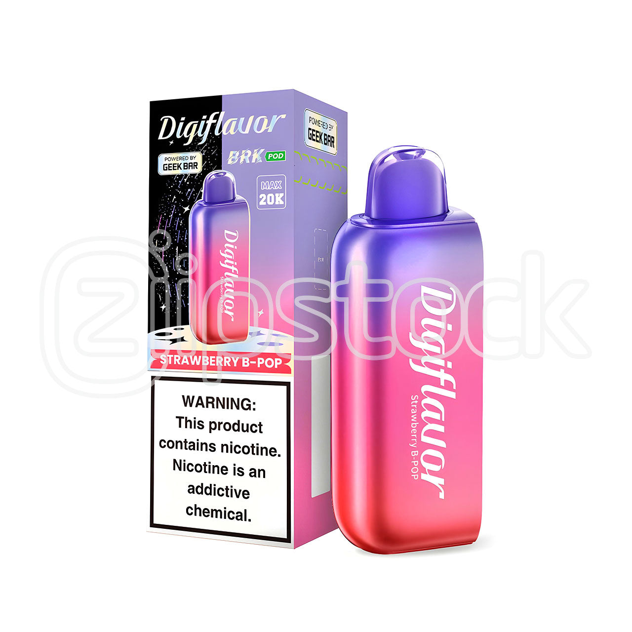DigiFlavor BRK Pod 20000 Disposable Vape by Geek Bar
