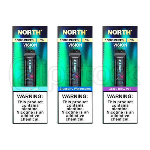 North Vision Vape 15000 Puffs - Dynamic Flavors & Energy Screen Zistock North Vision Vape 15000 Puffs - Dynamic Flavors & Energy Screen Zistock