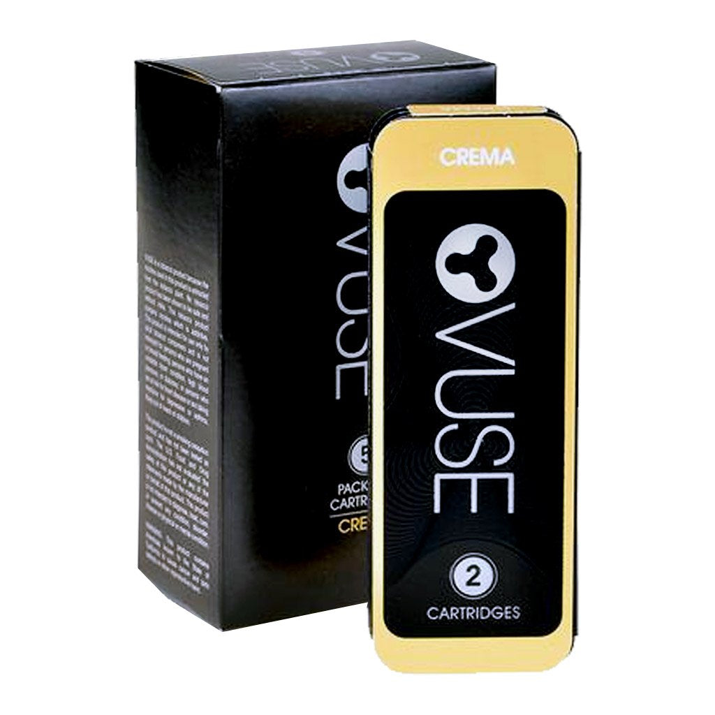 vuse crema flavor VUSE Pro Vape Pods Creamy Tobacco, Pack of 2, 2ml, Puff Activated, Up to  950 Puffs per Pod*, Compatible with Vuse Pro and ePod 2 vapes, 0mg  Strength, Easy-to-Use, Nicotine-Free Vaping** : main image 0