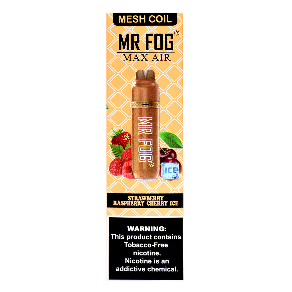 Mr Fog Max Air Disposable Vape | Mesh Coil | Flavors  Zistock