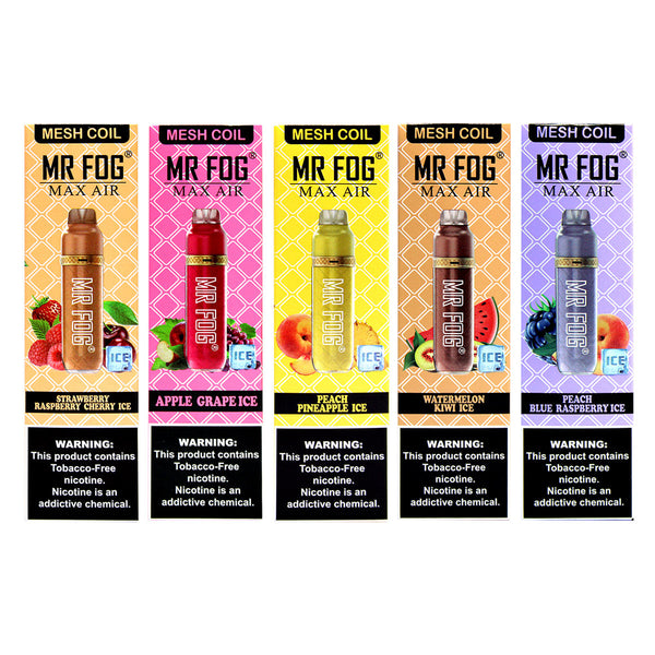 how much is elf bar vape Mr Fog Max Air Disposable Vape | Mesh Coil