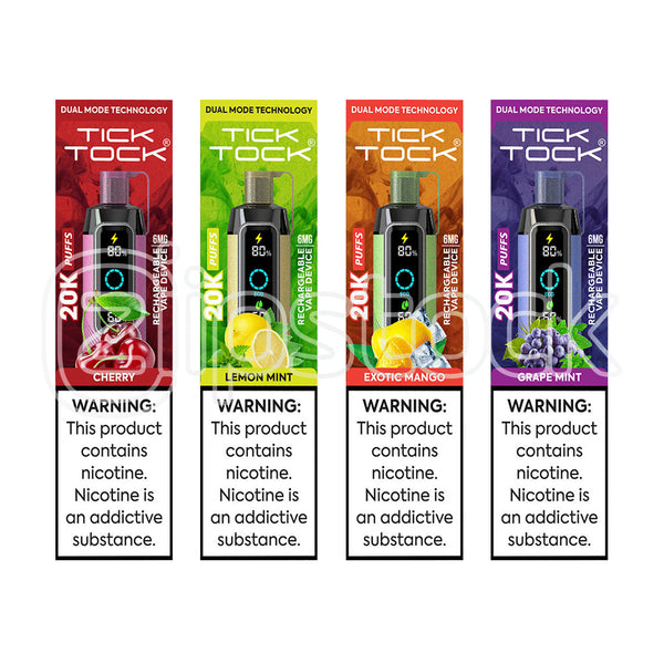 Tick Tock Vape 20000 Puffs Kit | Low Prices Online