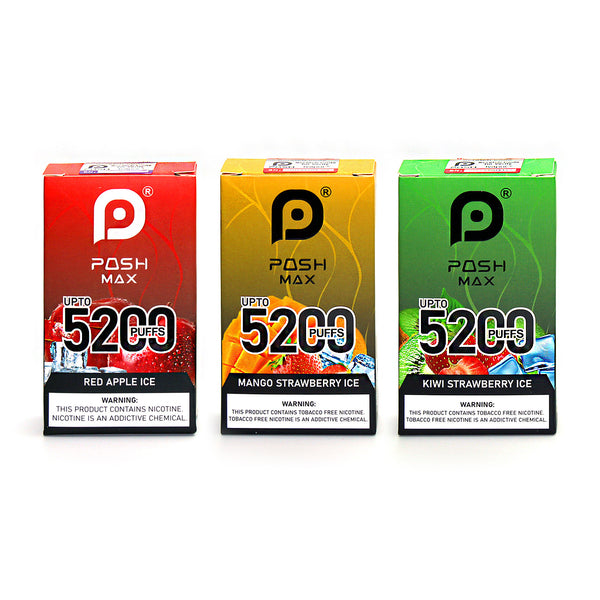 Posh MAX 5200 Disposable Vape | Posh Max Box Vape – Ziip Stock