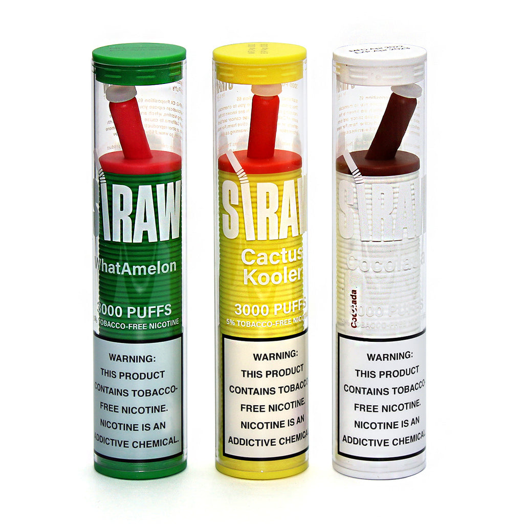 STRAW 3000 Disposable Vape by Gost Ziip Stock