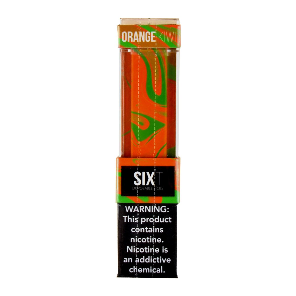 SixT Orange Kiwi Disposable Pod Device