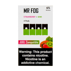 Mr Fog Strawberry + Kiwi 4 Pods
