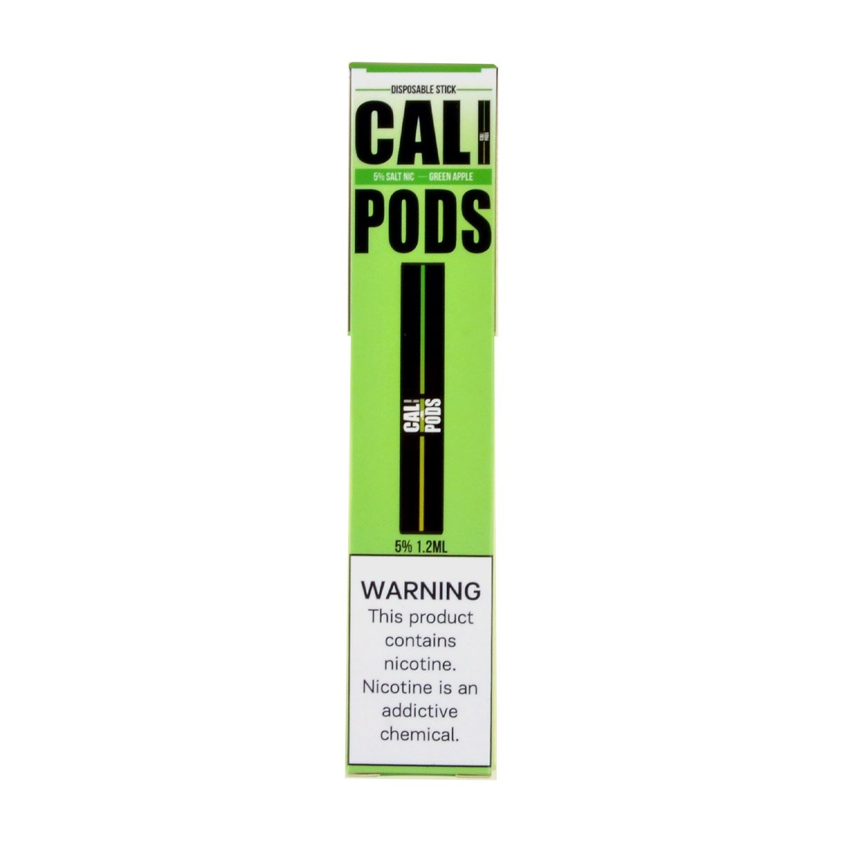 Cali Pods Stick Green Apple Disposable Device