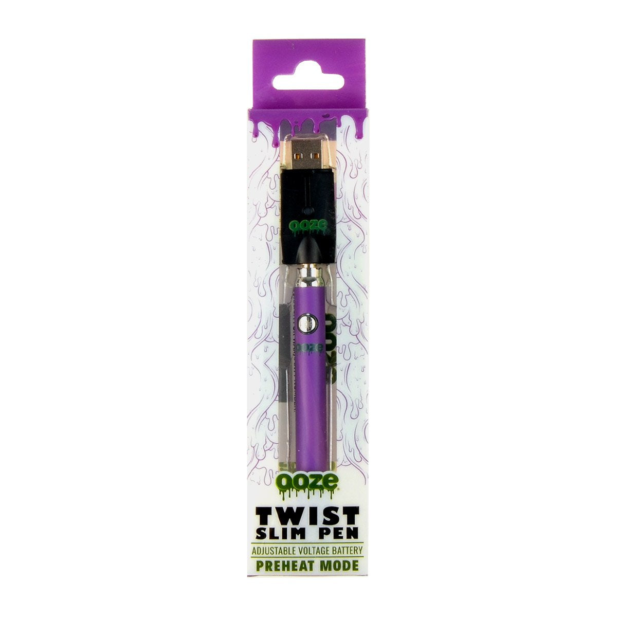 Ooze Purple Slim Pen Twist Battery