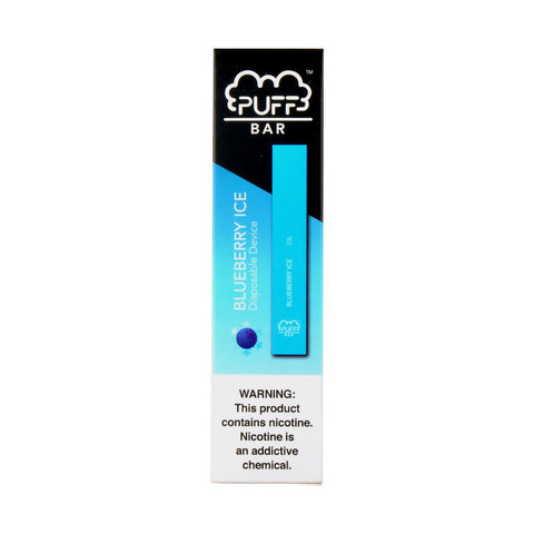 Puff Bar Blueberry Ice Disposable Device