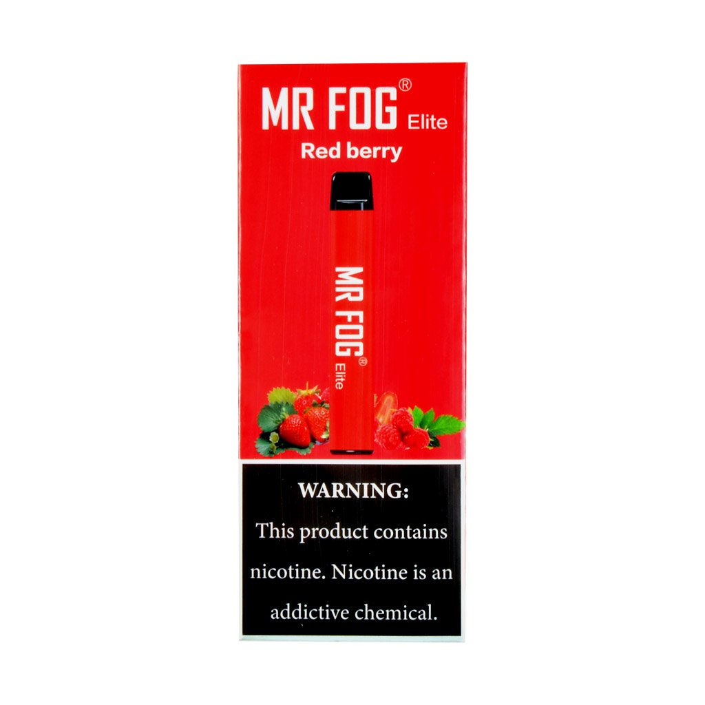 Mr Fog Elite Red Berry Disposable Pen