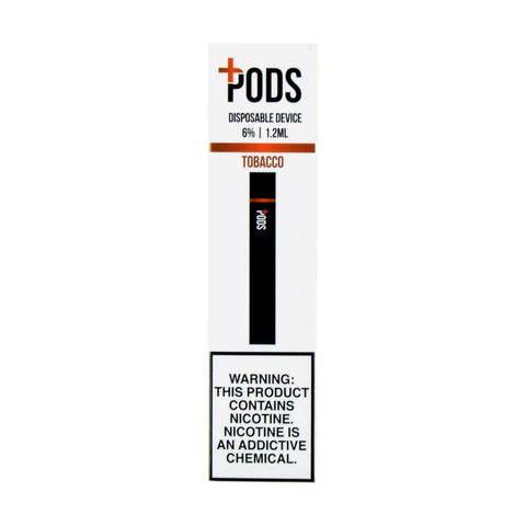 Plus Pods Disposable e-Cig Tobacco
