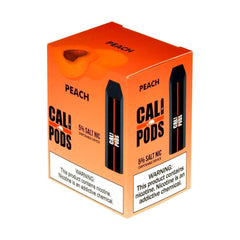 Cali Pods Peach Disposable Pod Device