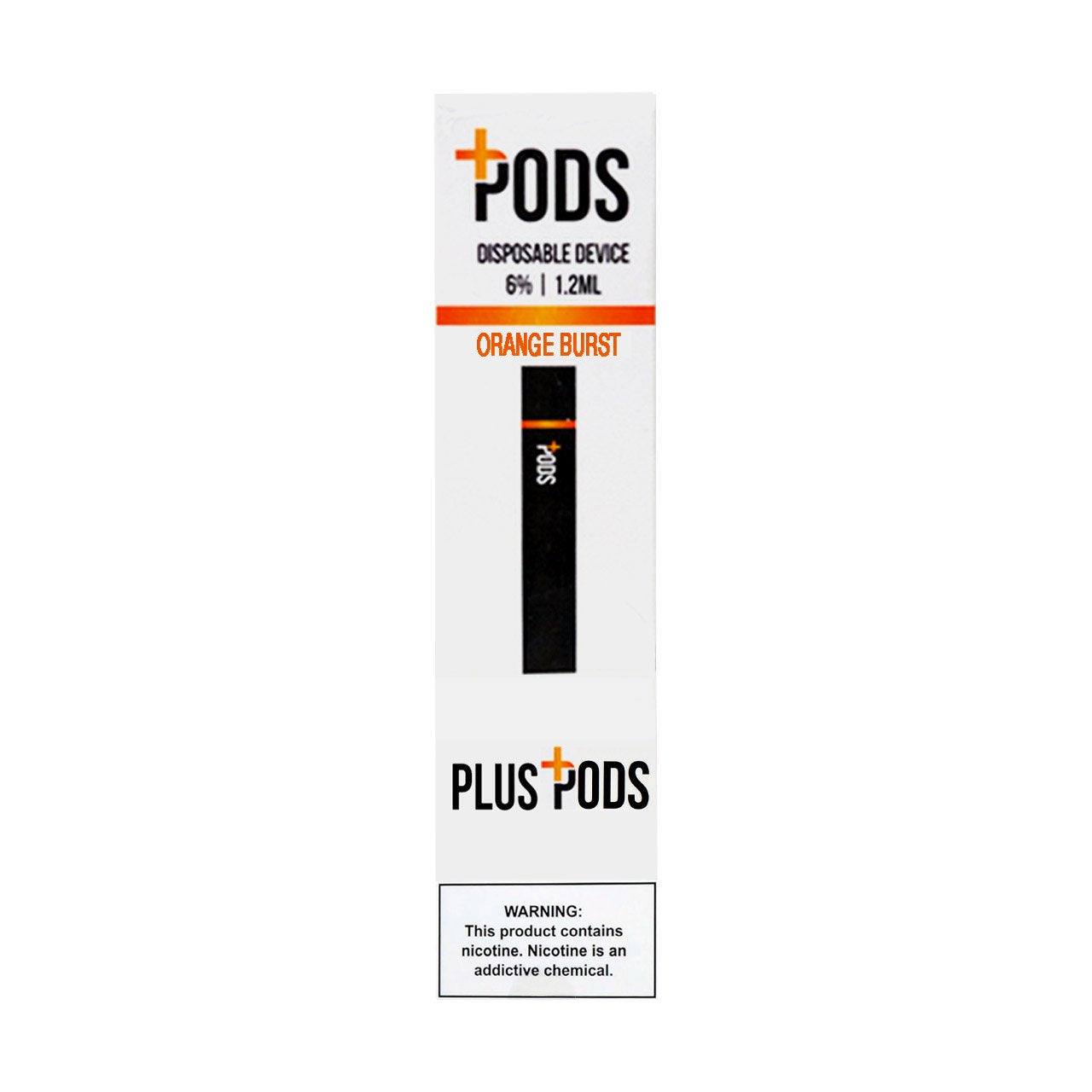 Plus Pods Orange Burst Disposable e-Cig
