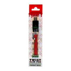 Ooze Red Slim Pen Twist Battery