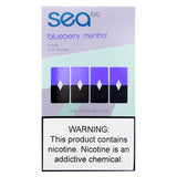 Sea100 - Sea100 Blueberry Menthol 4 Pods - Drops of Vapor