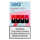 Sea100 - Sea100 Strawberry Menthol 4 Pods - Drops of Vapor