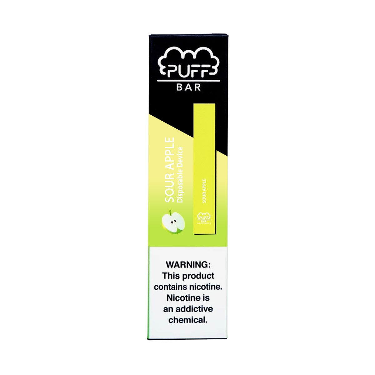 Puff Bar Sour Apple Disposable Device