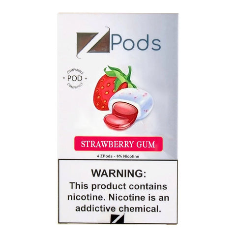 Ziip Strawberry Gum 4 Pods